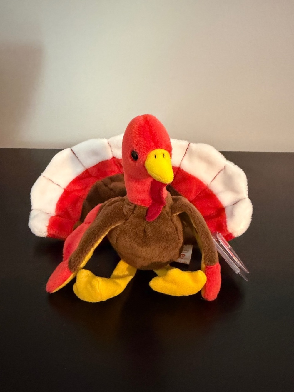 NWT Ty Beanie Baby Gobbles the Turkey Retired Collectible Vintage Toys